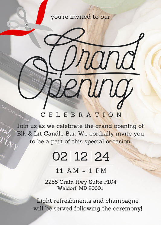 Grand Opening & Ribbon Cutting Ceremony